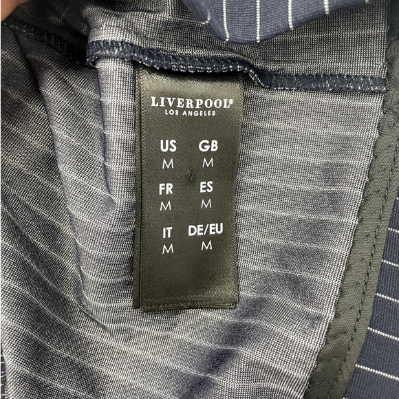 Liverpool Blue and White Stripped Blazer - Picture 5 of 6